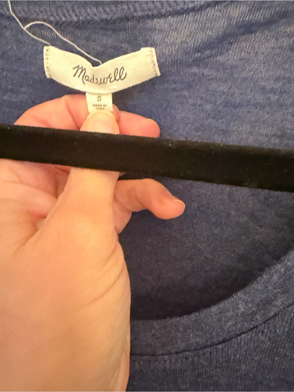 Madewell Navy Blue Midi Tank Dress - Picture 4 of 4